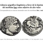 Evidencia epigráfico-lingüística a favor de la hipótesis del morfema ban como adjetivo de alto valor Correspondencias en marcas monetales entre los morfemas ban y ustin Georgeos Díaz-Montexano, Vitalitius Accepted Member of The Epigraphic Society