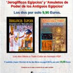 ¡Super Ofertón! ‘Jeroglíficos Egipcios’ y ‘Amuletos de Poder de los Antiguos Egipcios’ Los dos libros en formato PDF por solo 9,90 Euros. Y también ¡Super Ofertón! de los dos libros en papel (B/N), por solo 19,90 Euros Contacta con el autor por Facebook o Twitter Envíale un email a GeorgeosDiaz@AtlantisNG.com Envíale un mensaje por WhatsApp en https://bit.ly/3MgmatU Fuente: http://atlantisng.com/blog/super-oferton-jeroglificos-egipcios-y-amuletos-de-poder-de-los-antiguos-egipcios-los-dos-libros-en-formato-pdf-por-solo-990-euros/