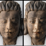 sobre las esculturas del Turuñuelo y su evidente aspecto asiático ligeramente "achinado" que se corresponde con una mezcla típica euroasiática